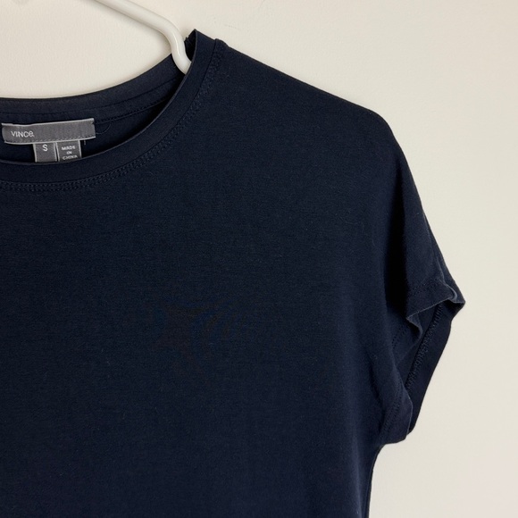Vince Navy Short Sleeve Tee size small - Picture 3 of 4